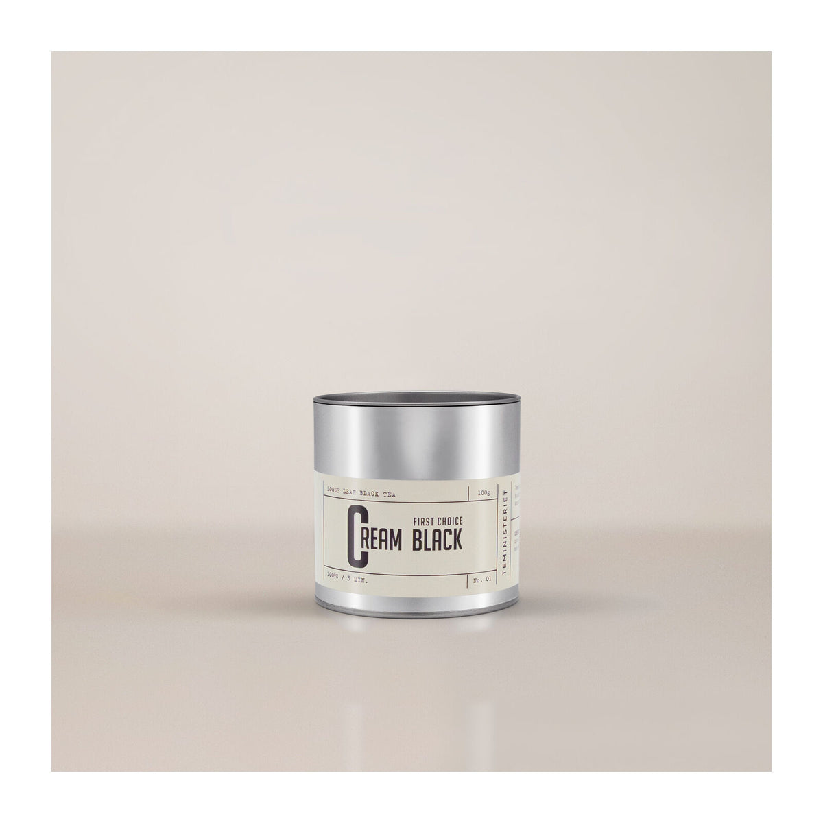 Teministeriet First Choice Cream Sort No. 1. Tea
