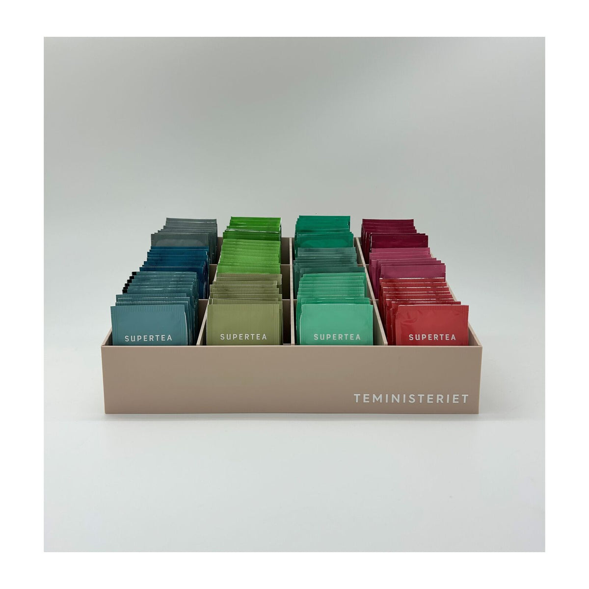 Teministeriet Display Supertea start box incl. 12 variants Organic Tea