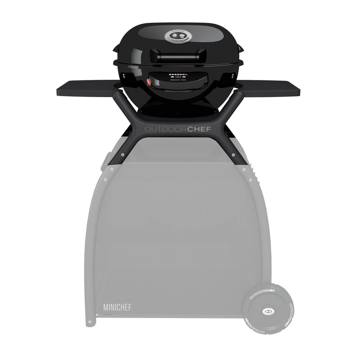 Outdoorchef Minichef 420 E musta E+F Sähkögrilli Musta