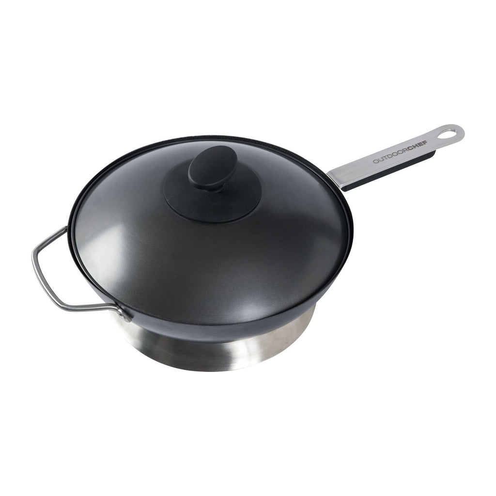 Outdoorchef Barbecue wok Black