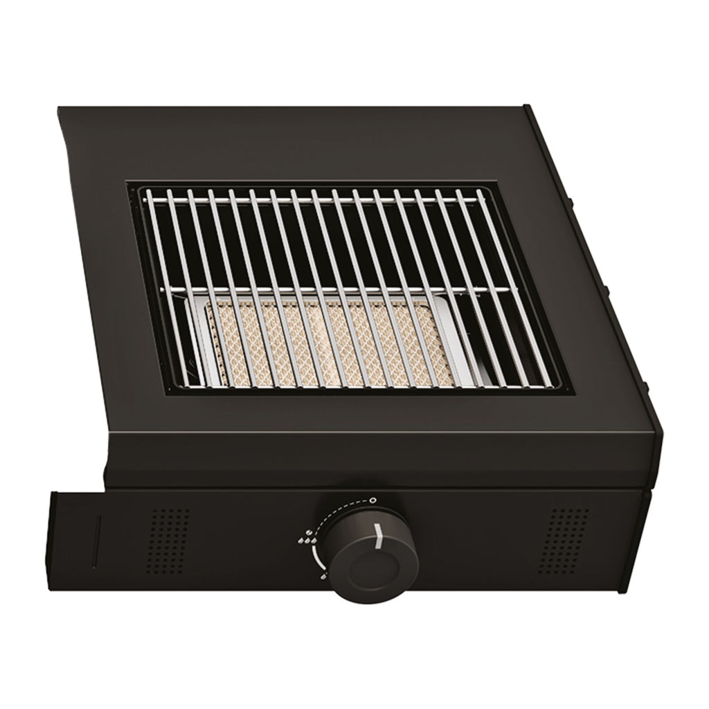 Outdoorchef Blazing zone -sarja plus 30 mbar, Davos kaasugrilli musta