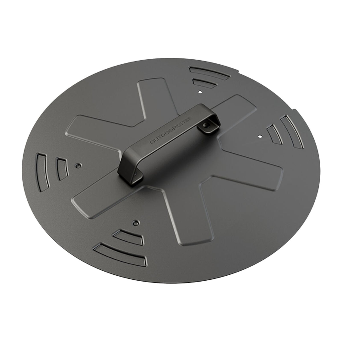 Outdoorchef Hiiliteräskansi 4-in-1 Musta