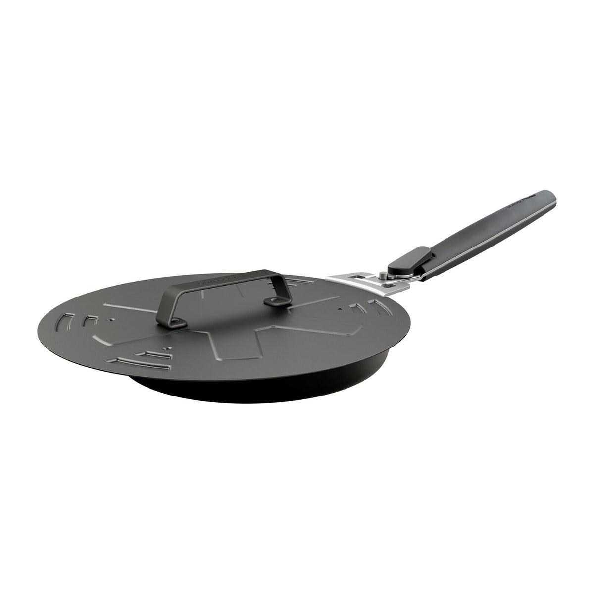 Outdoorchef Hiiliteräskansi 4-in-1 Musta