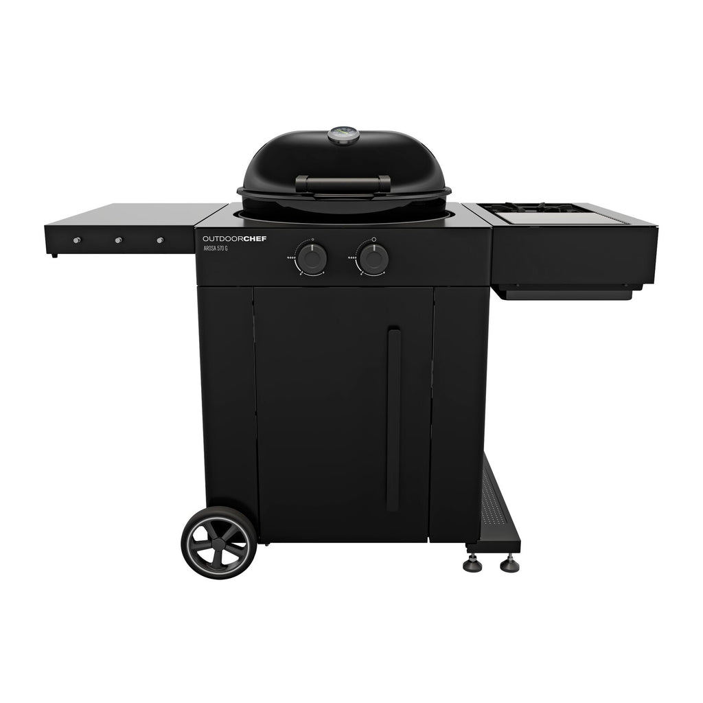 Outdoorchef Arosa 570 G Evo plus musta 30 mbar kaasugrilli