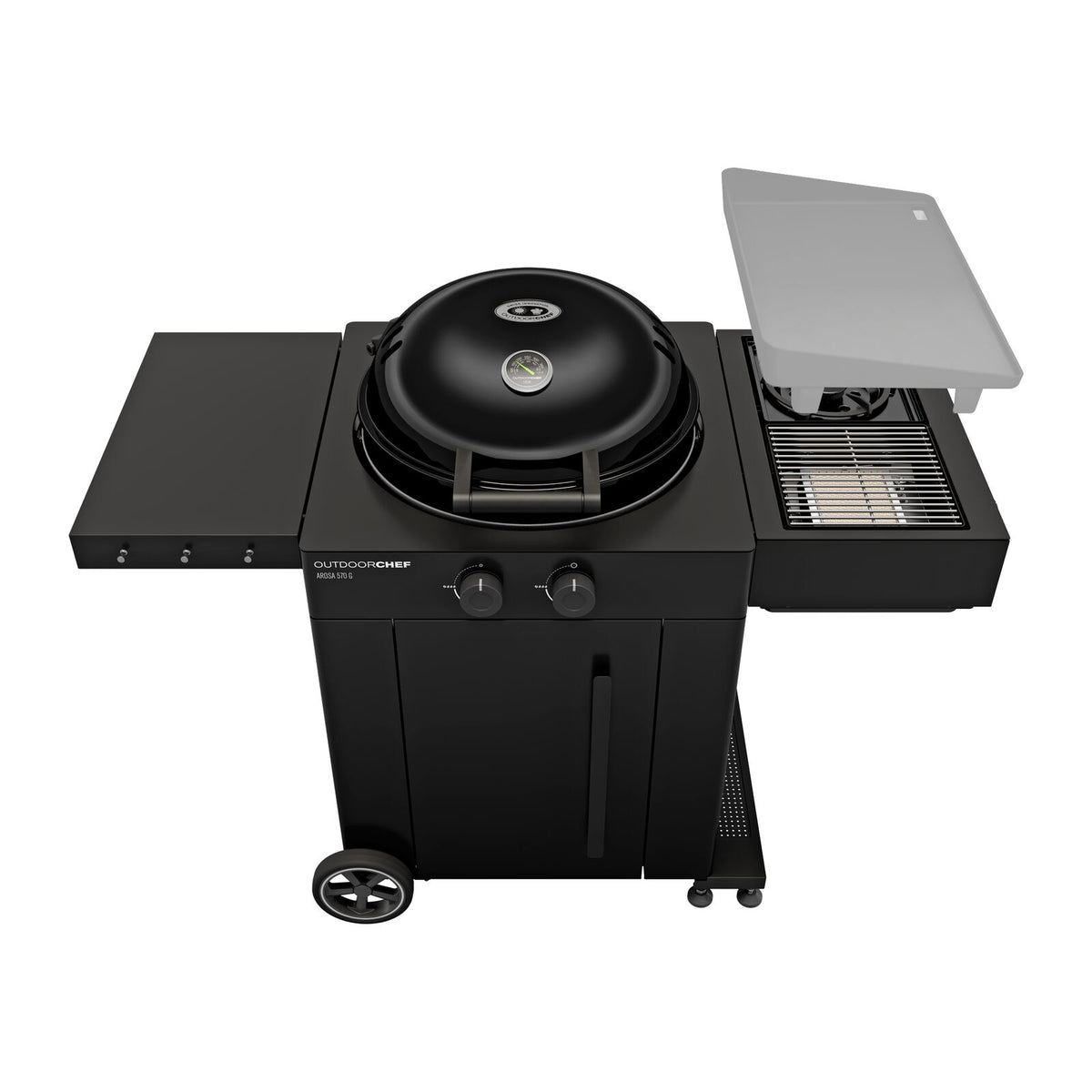 Outdoorchef Arosa 570 G Evo plus musta 30 mbar kaasugrilli