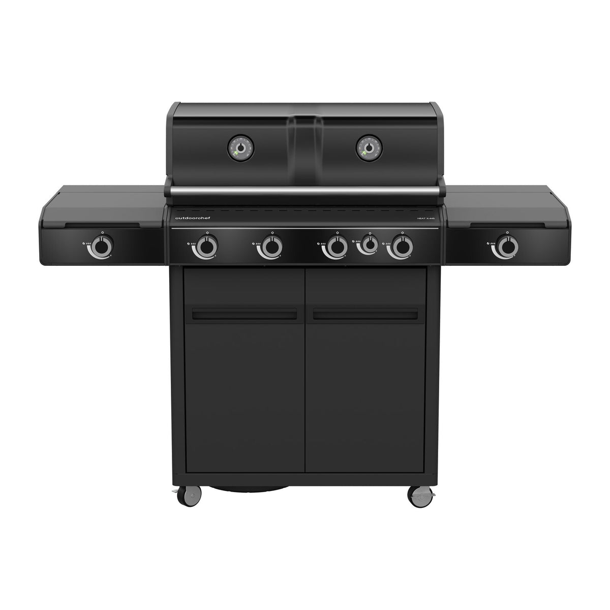 Outdoorchef BBQ-asema Heat X-445 30mbar Kaasugrilli Musta