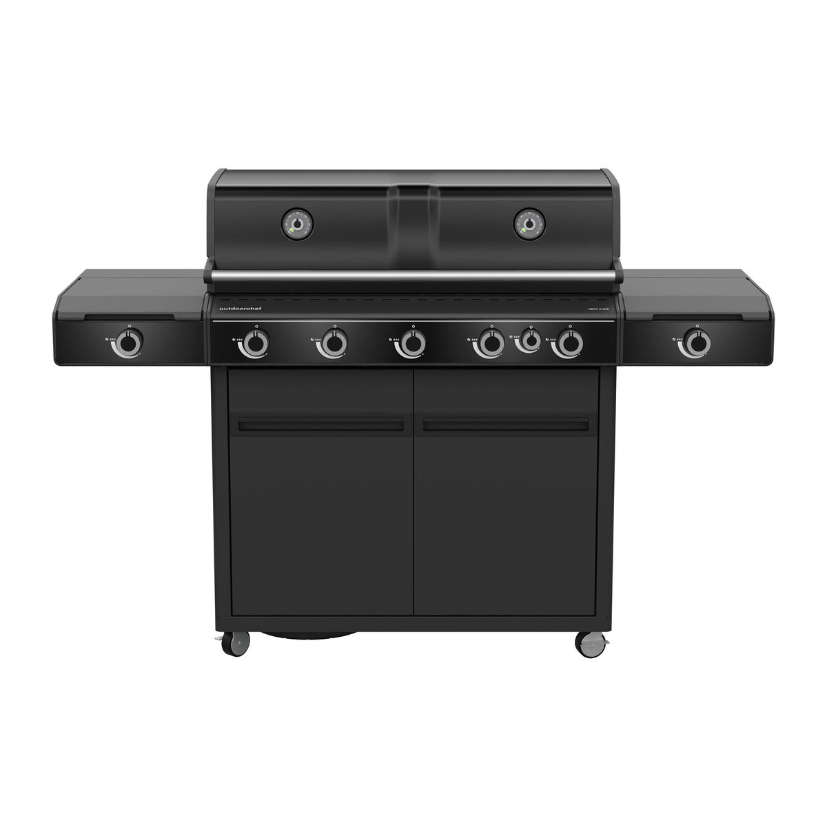 Outdoorchef BBQ-asema Heat X-545 30mbar Kaasugrilli Musta