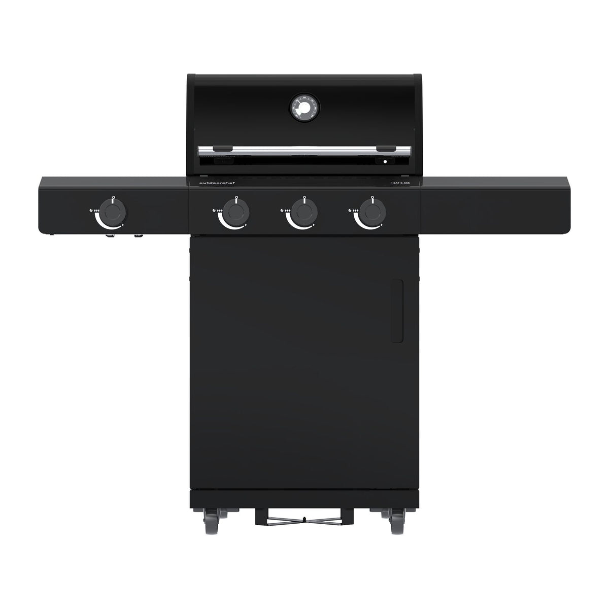Outdoorchef BBQ-stasjon Heat C-335 30 mbar Gass-BBQ Sort