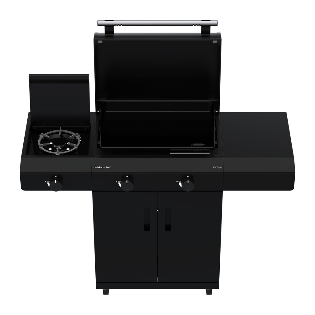 Outdoorchef BBQ station Heat C-265 30 mbar Gas BBQ Sort