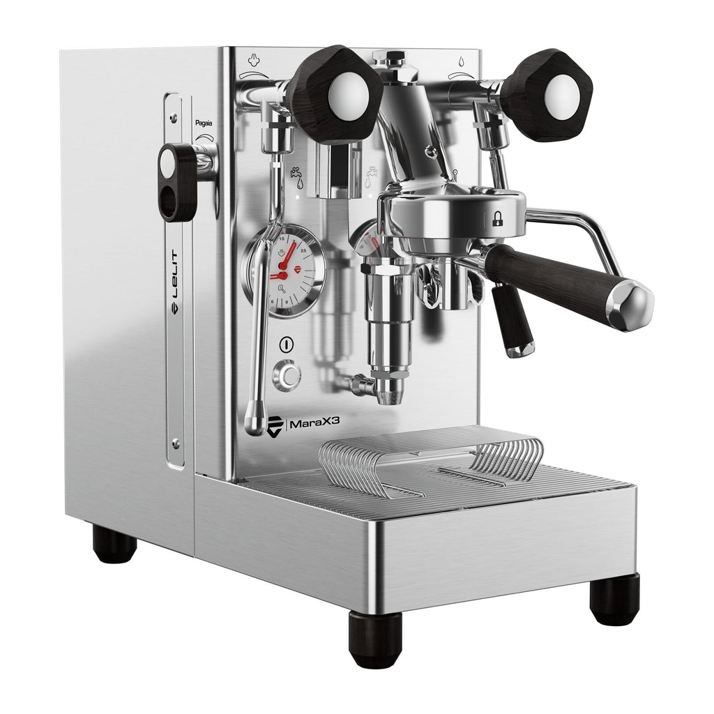 Lelit MARAX3 HX BSS TYPE Q espressokone, harjattu teräs