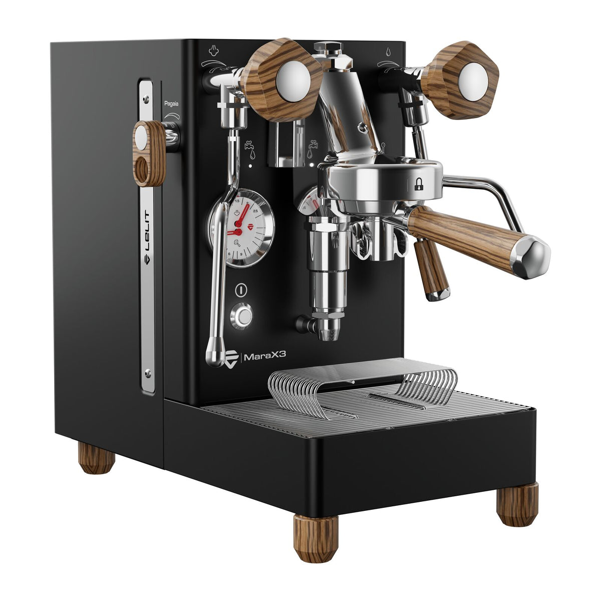 Lelit MARAX3 HX BLK TYPE Q espressokone musta