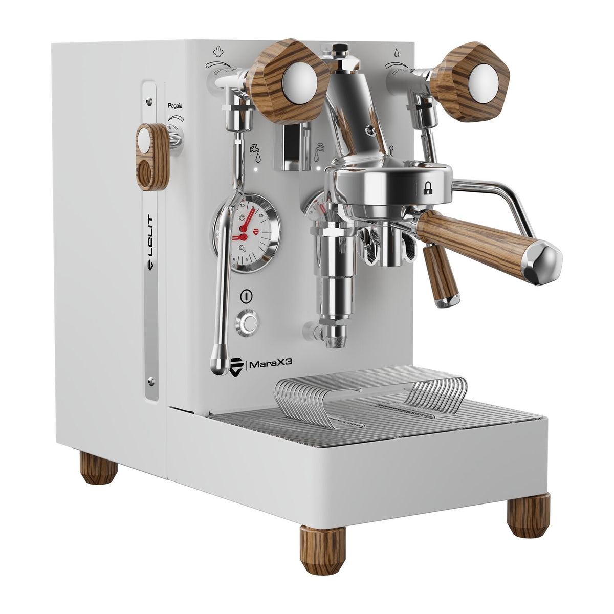 Lelit MARAX3 HX WHT TYPE Q espressokone, valkoinen