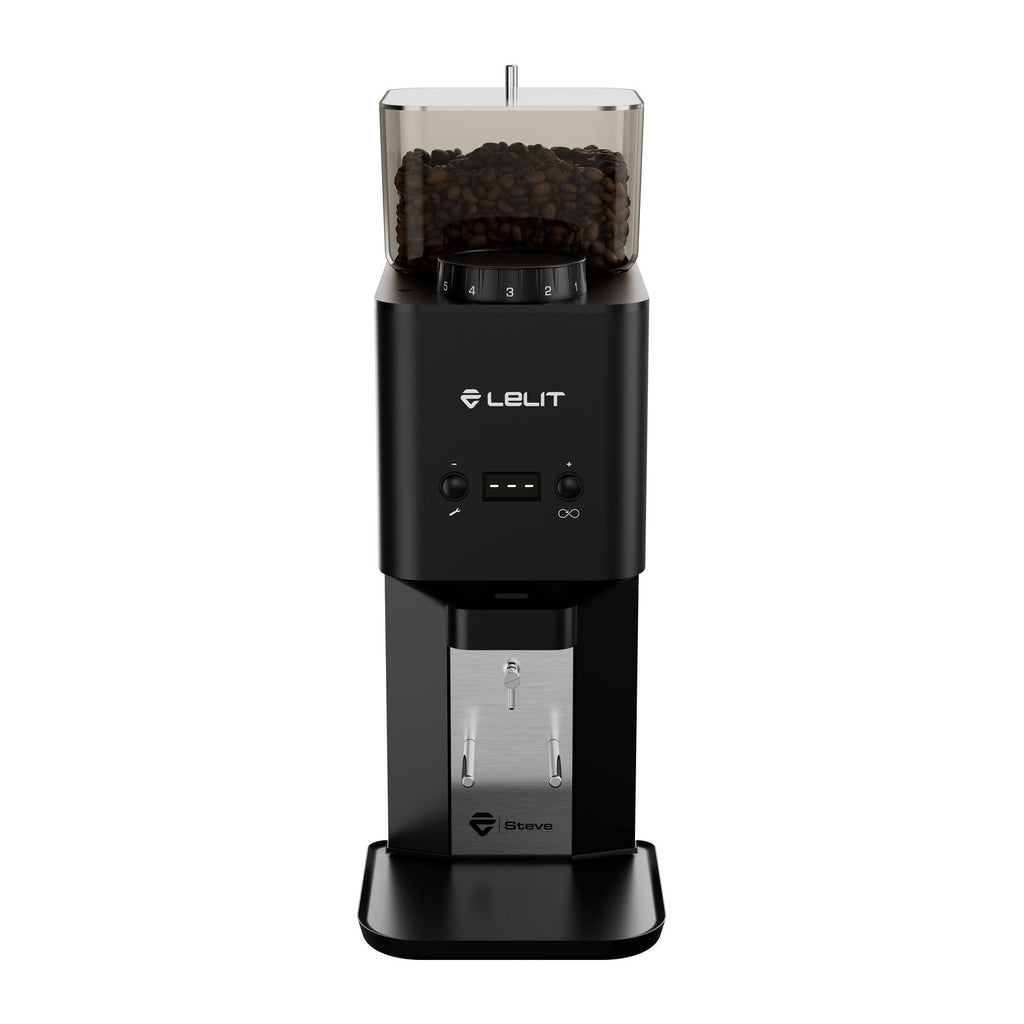 Lelit Steve Flat Burr BLK Type Q kaffekvern svart