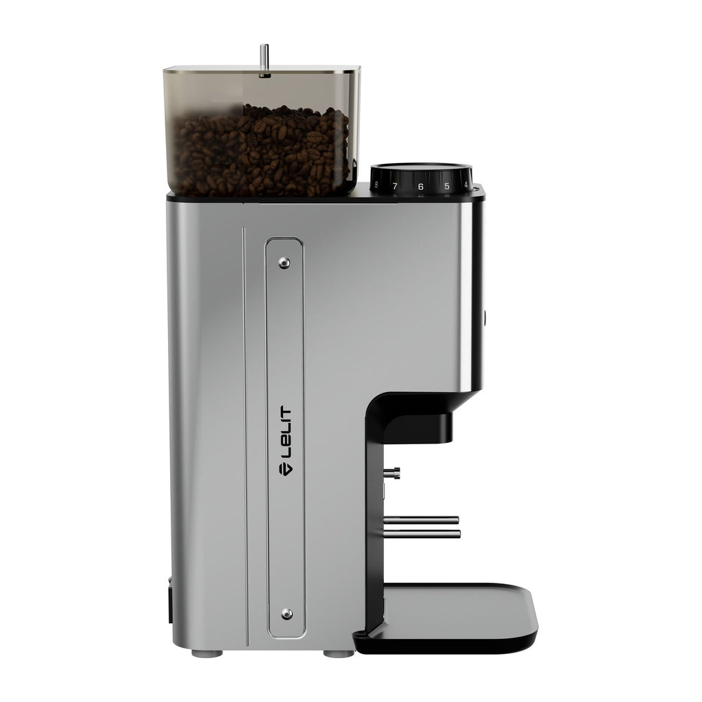 Lelit Steve Flat BURR PSS Type Q Kaffekværn Poleret Stål