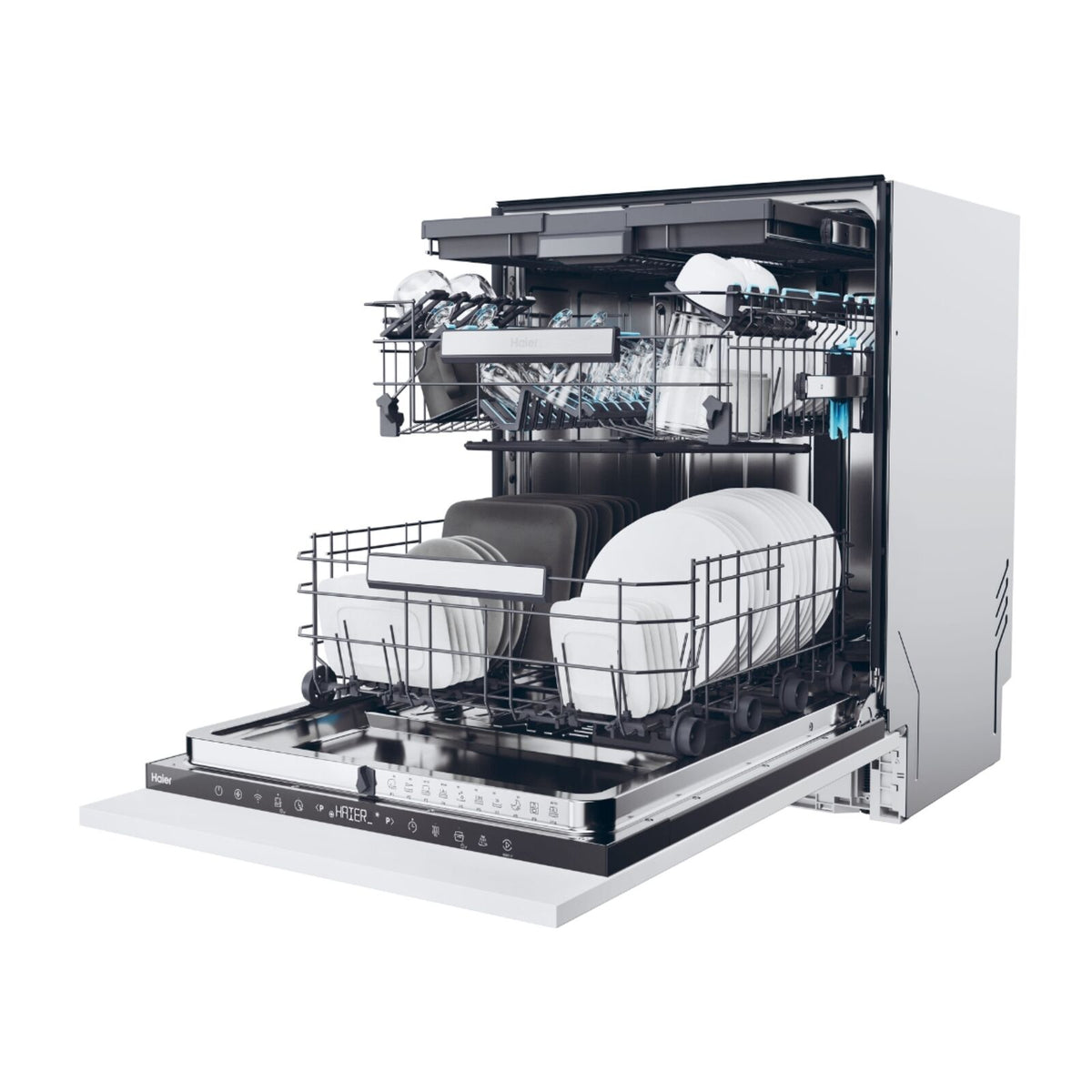 Haier XS 6B0S3FSB Integrert oppvaskmaskin