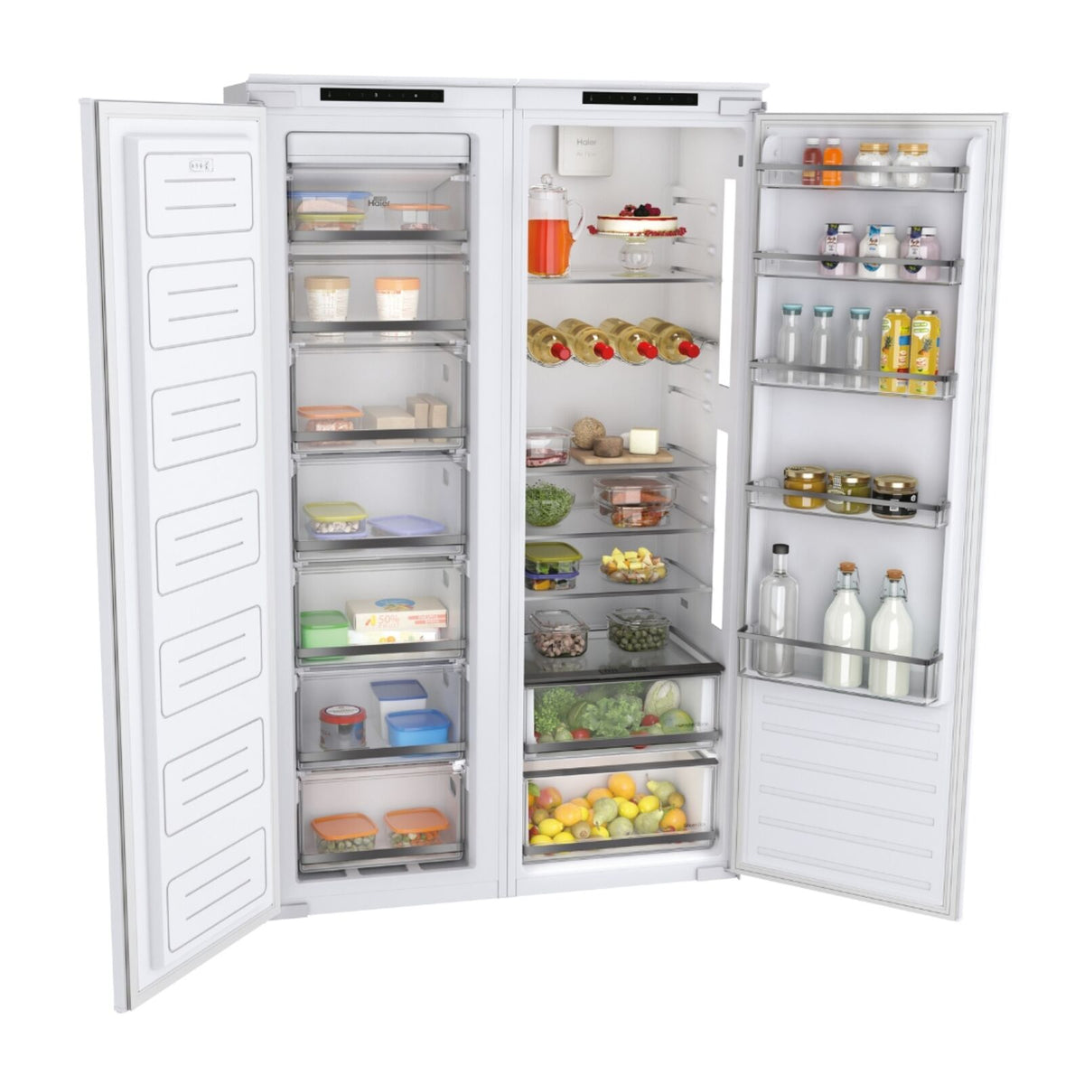 Haier HAUN518EW Fryser Integrert