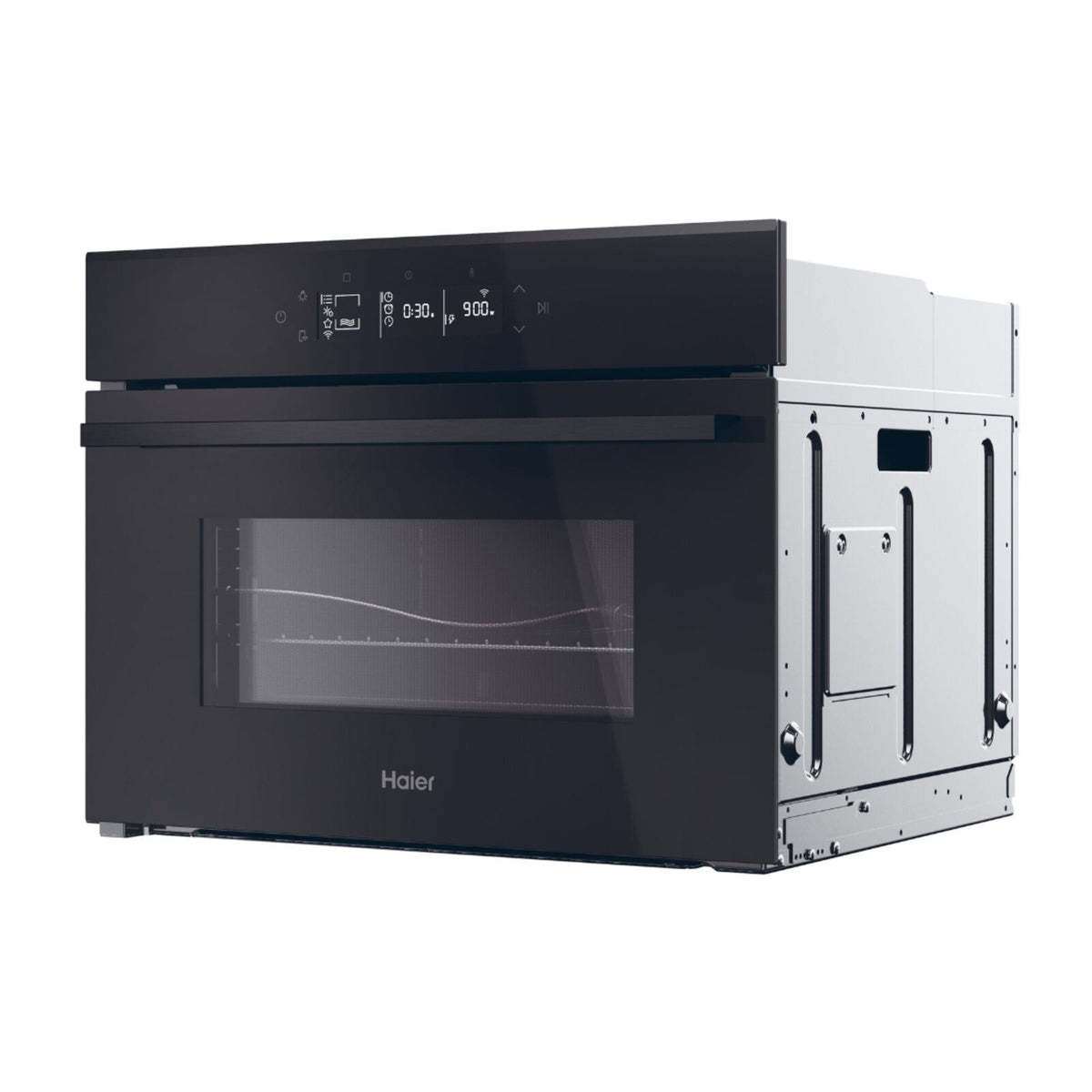 Haier H4 MWID49G6NQB yhdistelmäuuni musta