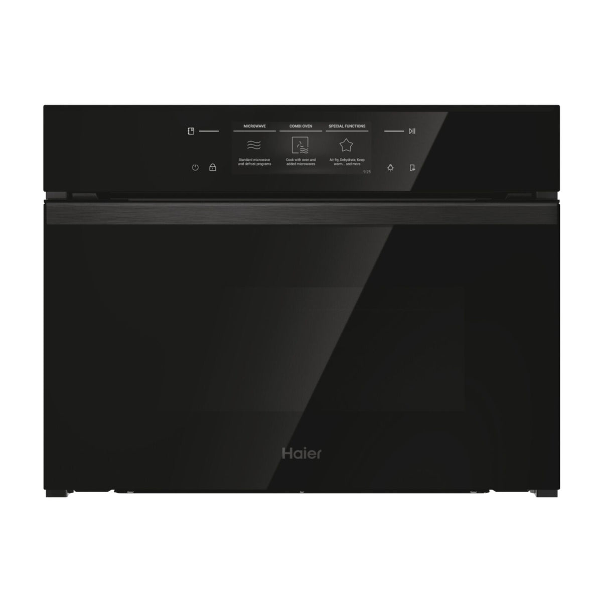 Haier H4 MWID69P6NQB kombiovn Svart