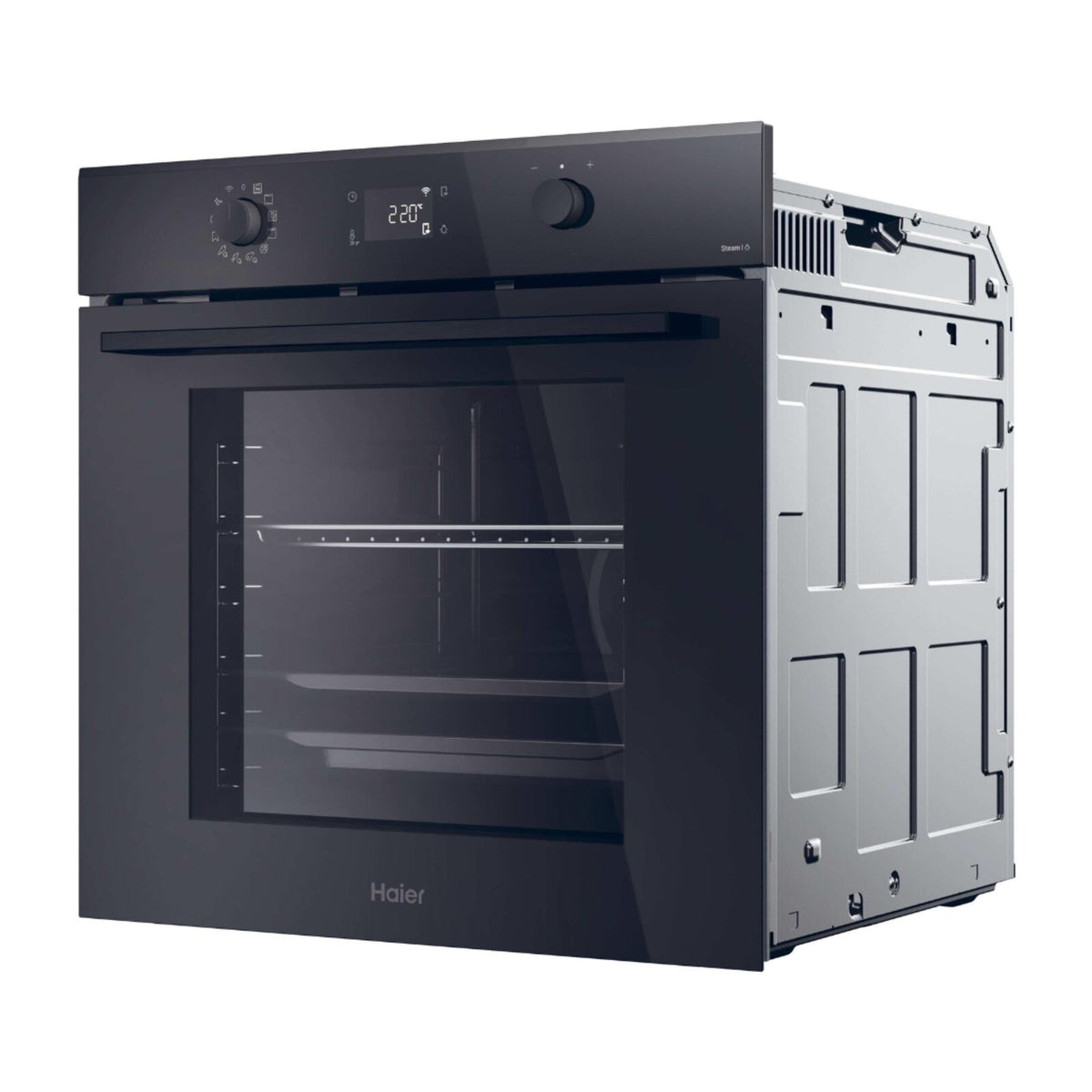 Haier H6 ID2P5B5EYTB Inbyggnadsugn Svart