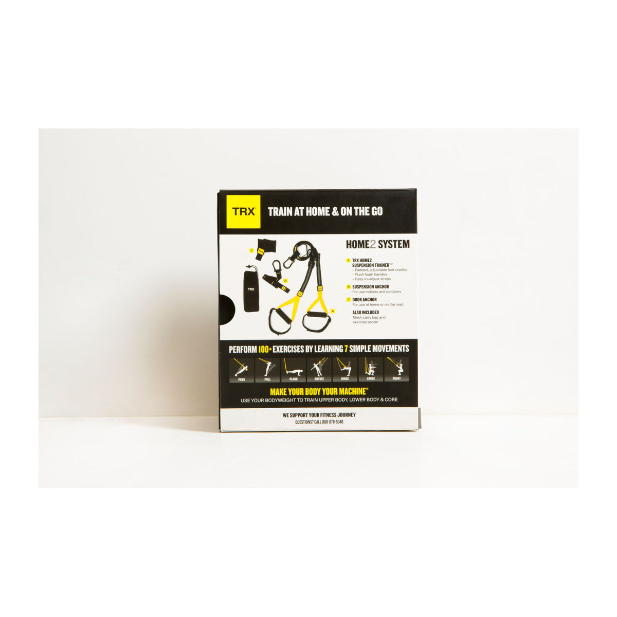 TRX Home2 Suspension Trainer Black