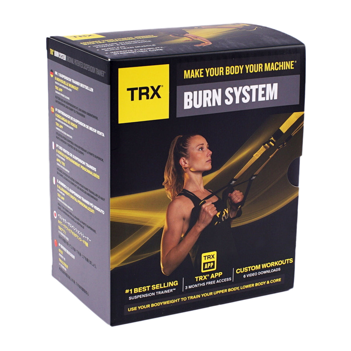 TRX Burn Suspension Trainer Yellow