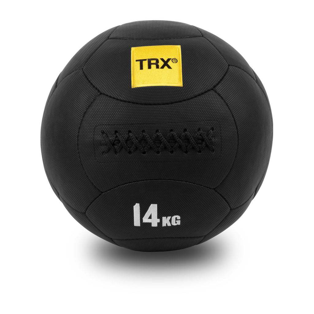 TRX Medicinbold HexGrip, 35 cm, 14 kg Medicinbold Sort