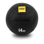 TRX Medicinbold HexGrip, 35 cm, 14 kg Medicinbold Sort