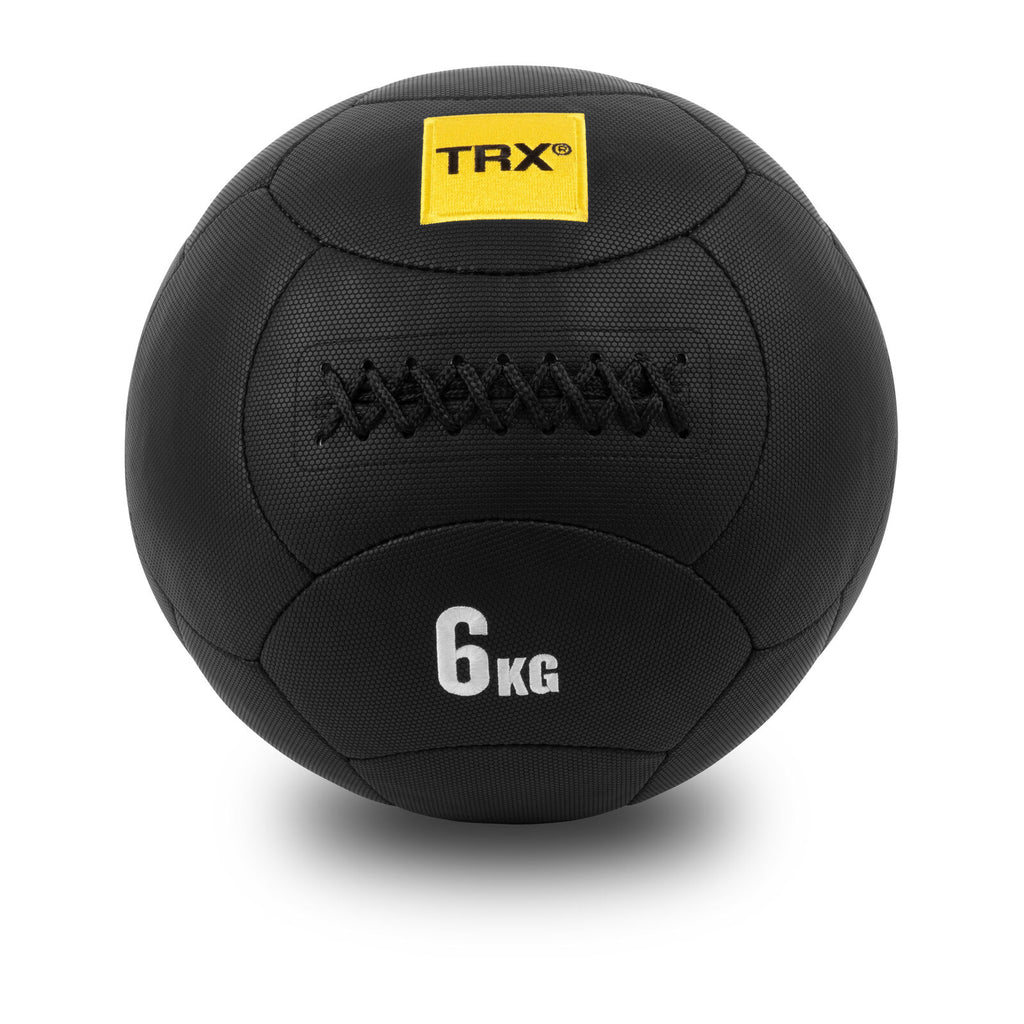 TRX Medicinbold HexGrip, 35 cm, 6 kg Medicinbold Sort