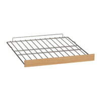 Liebherr Metallhylla med träfront, höjdjusterbar