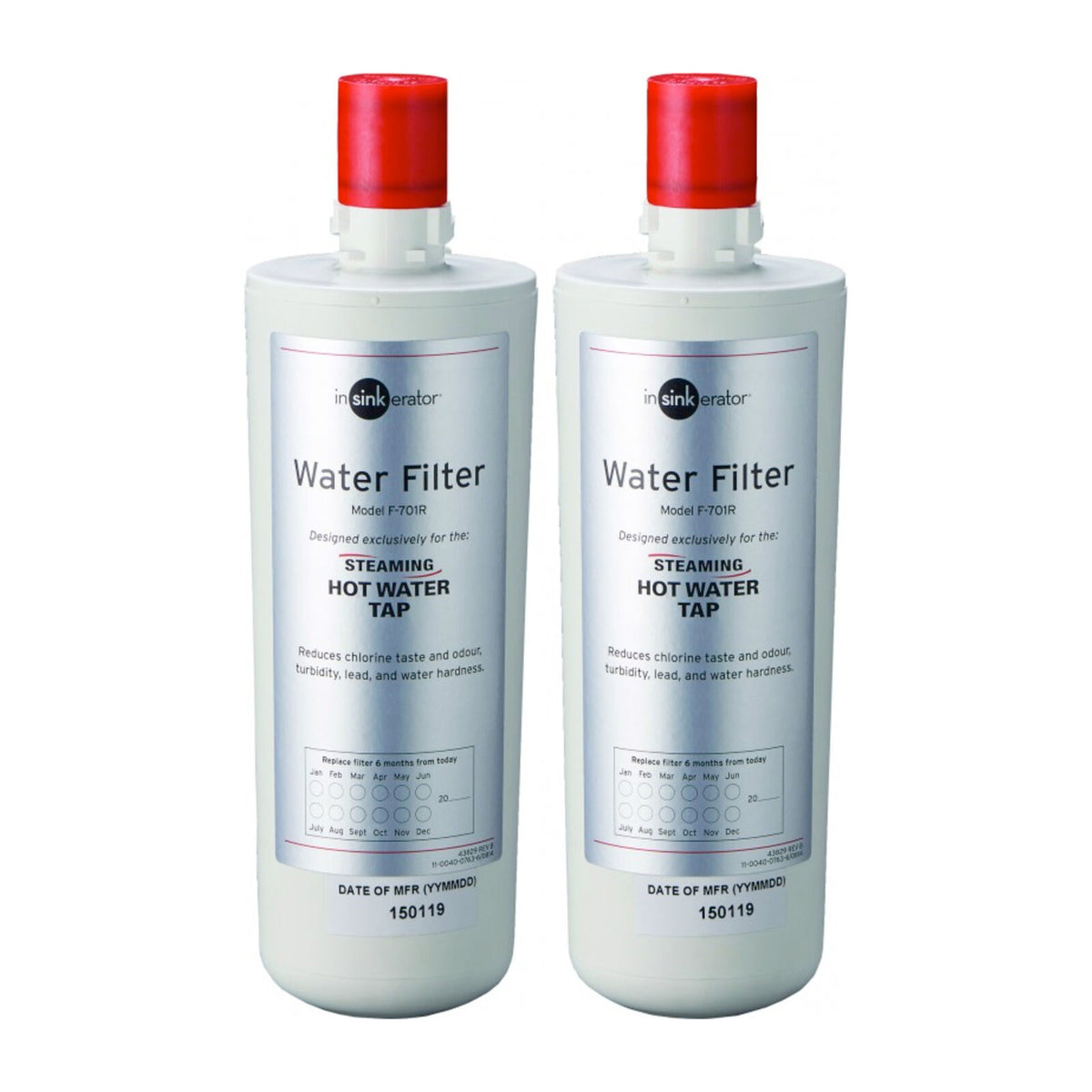 Insinkerator Filter Twin Packs White