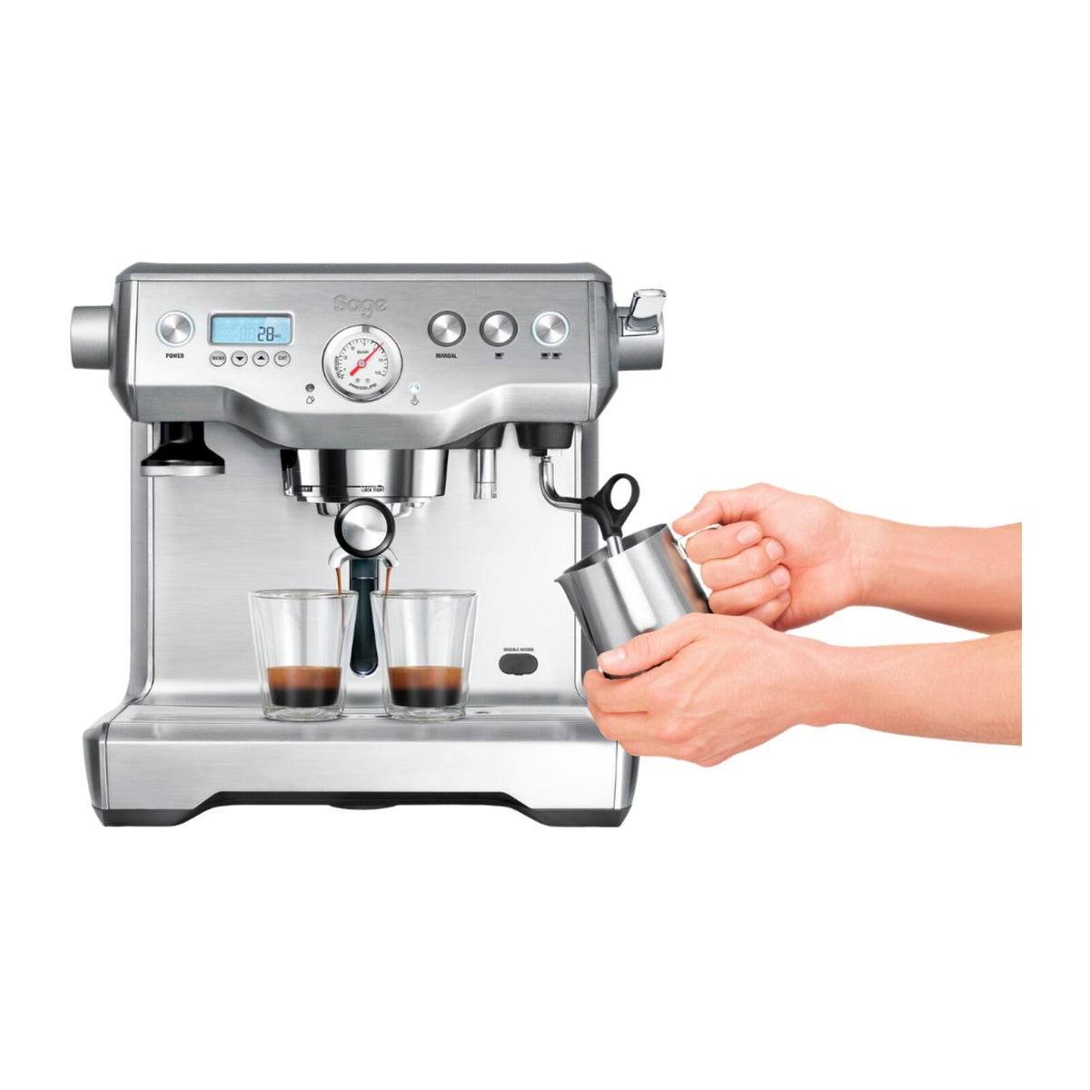 Sage SES920BSS Espressomaskin Borstat stål