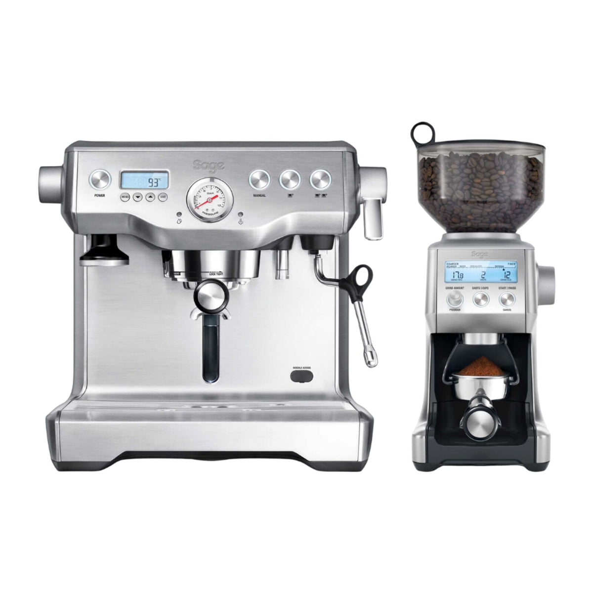 Sage SES920BSS Espressomaskin Borstat stål