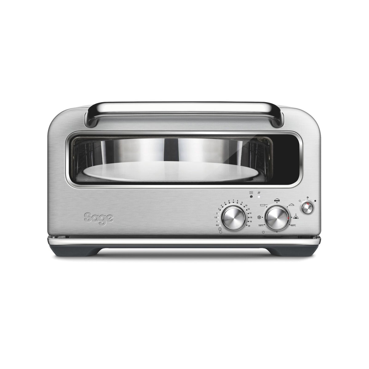 Sage SPZ820BSS Pizzaiolo Ugn Kompaktugn Borstat stål