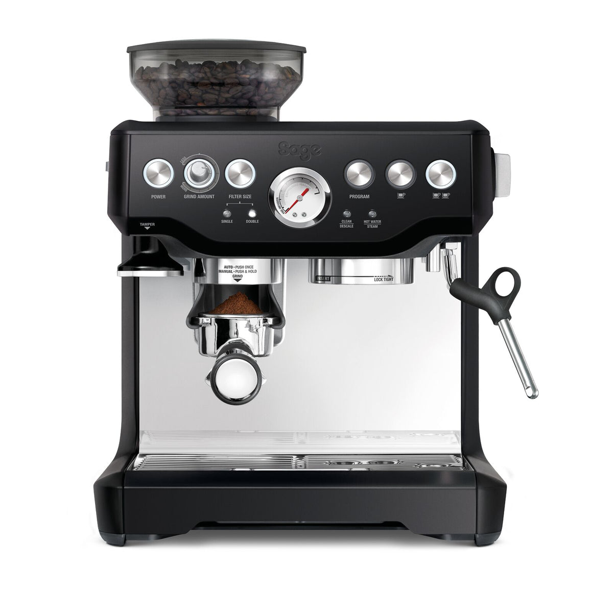 Sage SES875BTR Barista Express espressomaskin Black Truffle