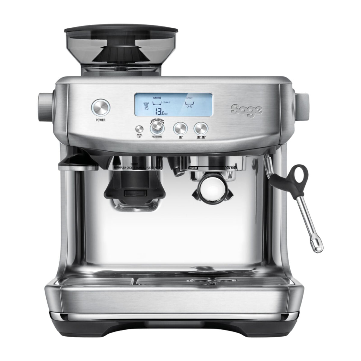 Sage SES878BSS Espressokone Harjattu teräs