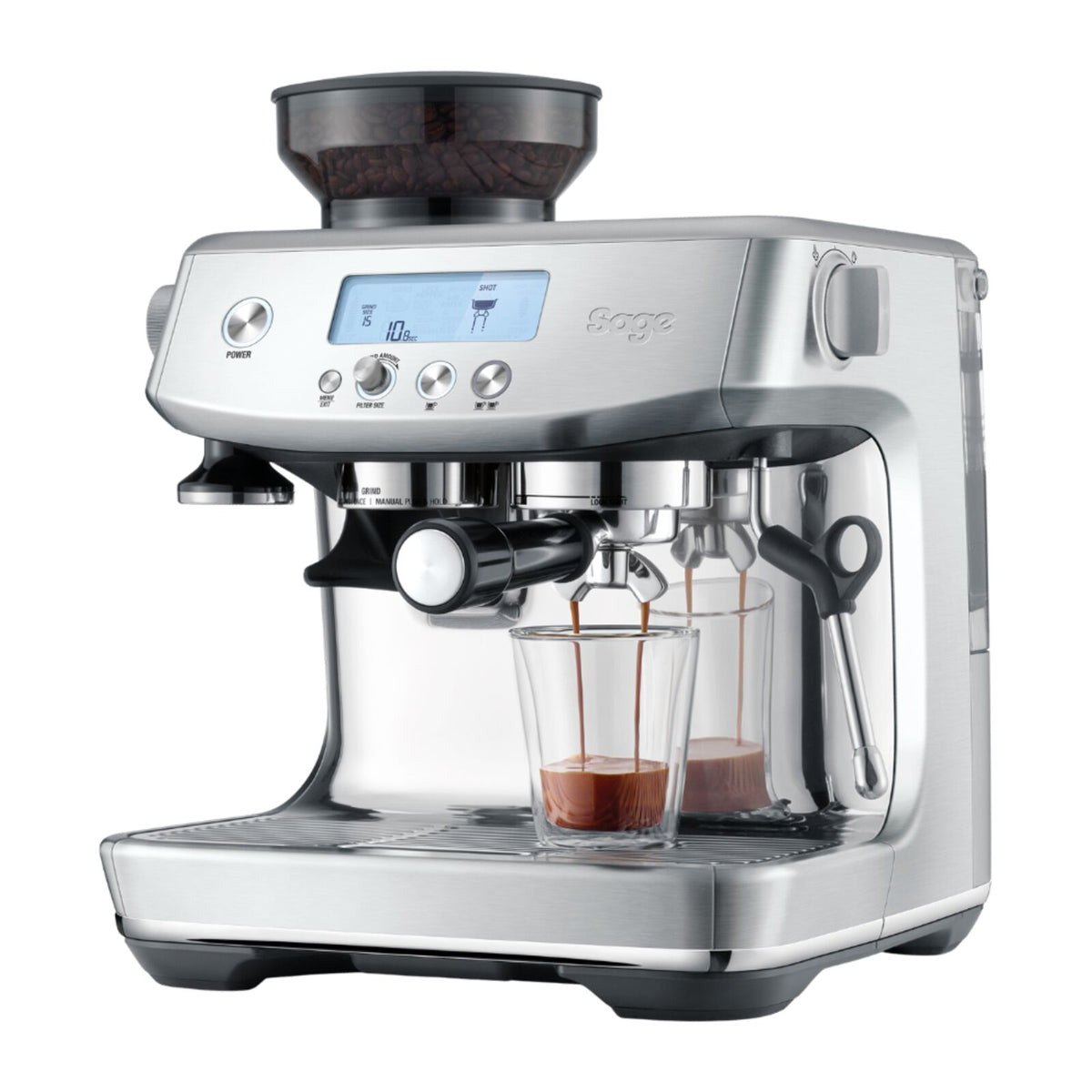 Sage SES878BSS Espressokone Harjattu teräs