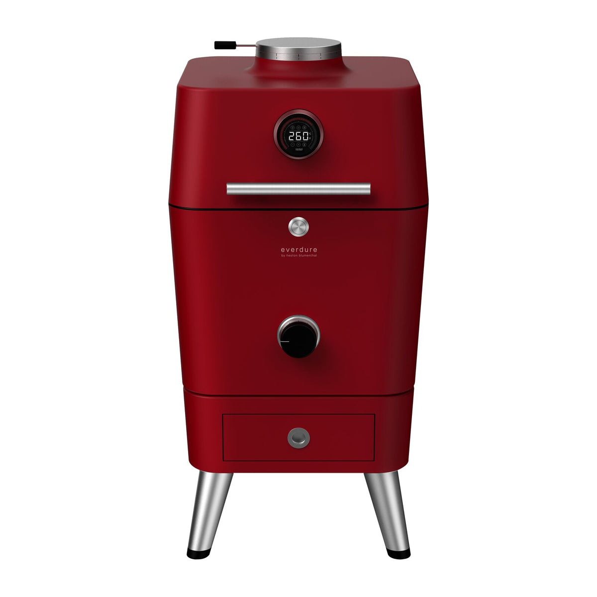 Everdure 4K Hiiligrilli Hiili BBQ Red