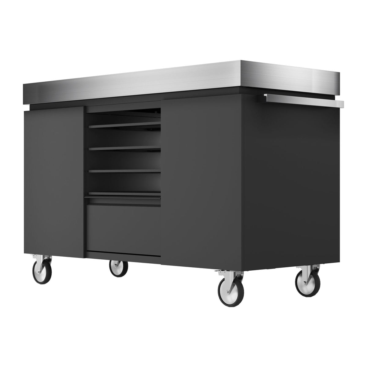 Everdure Pizza Station Pizza-asema Musta