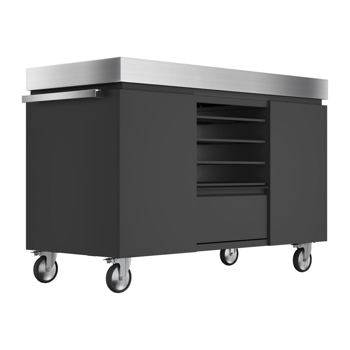 Everdure Pizza Station Pizza-asema Musta