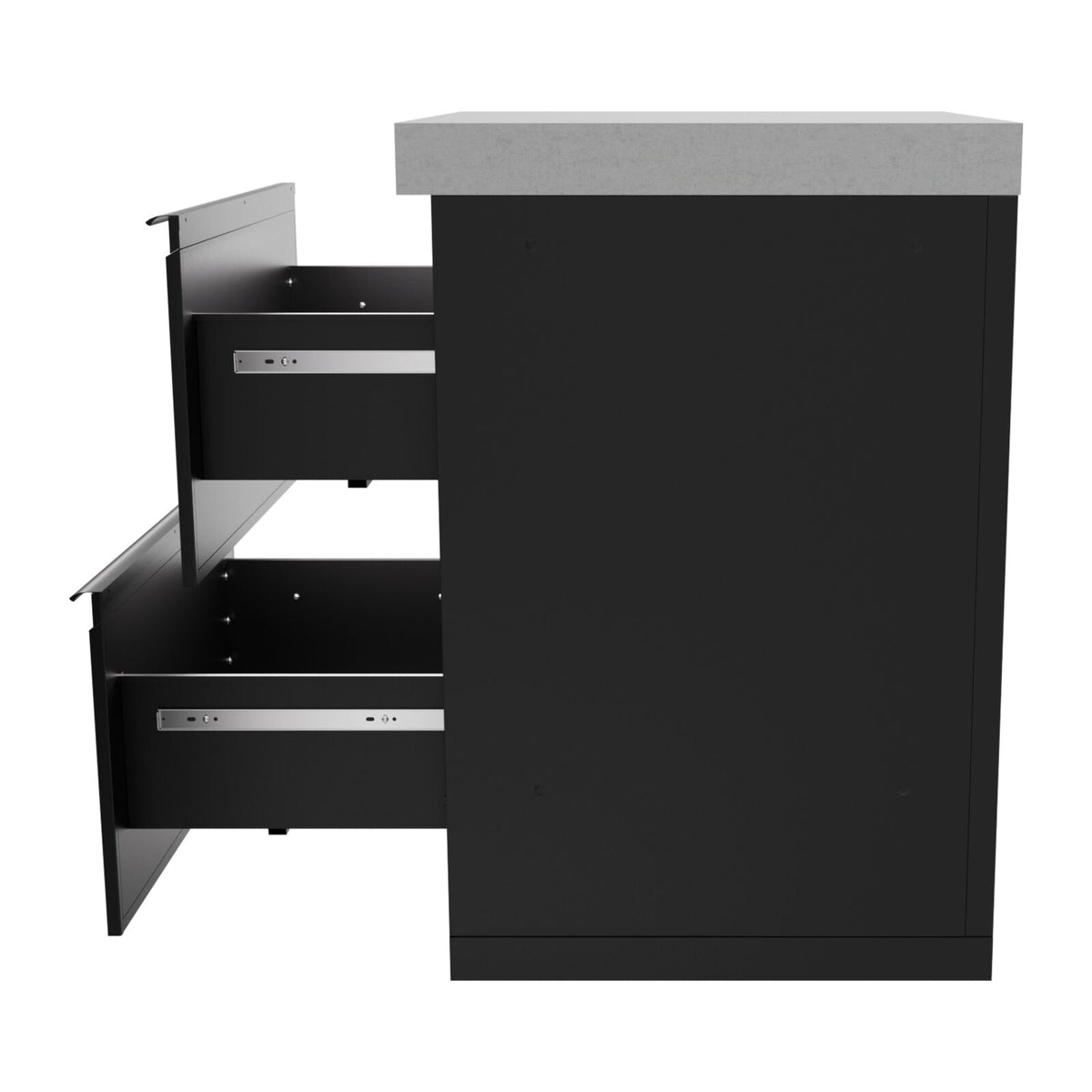 Everdure Seabreeze Dubbel Låda Modul Svart Finish Modul Svart