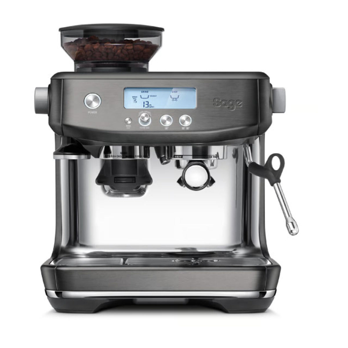 Sage SES878BST Espressomaskin Svart stål