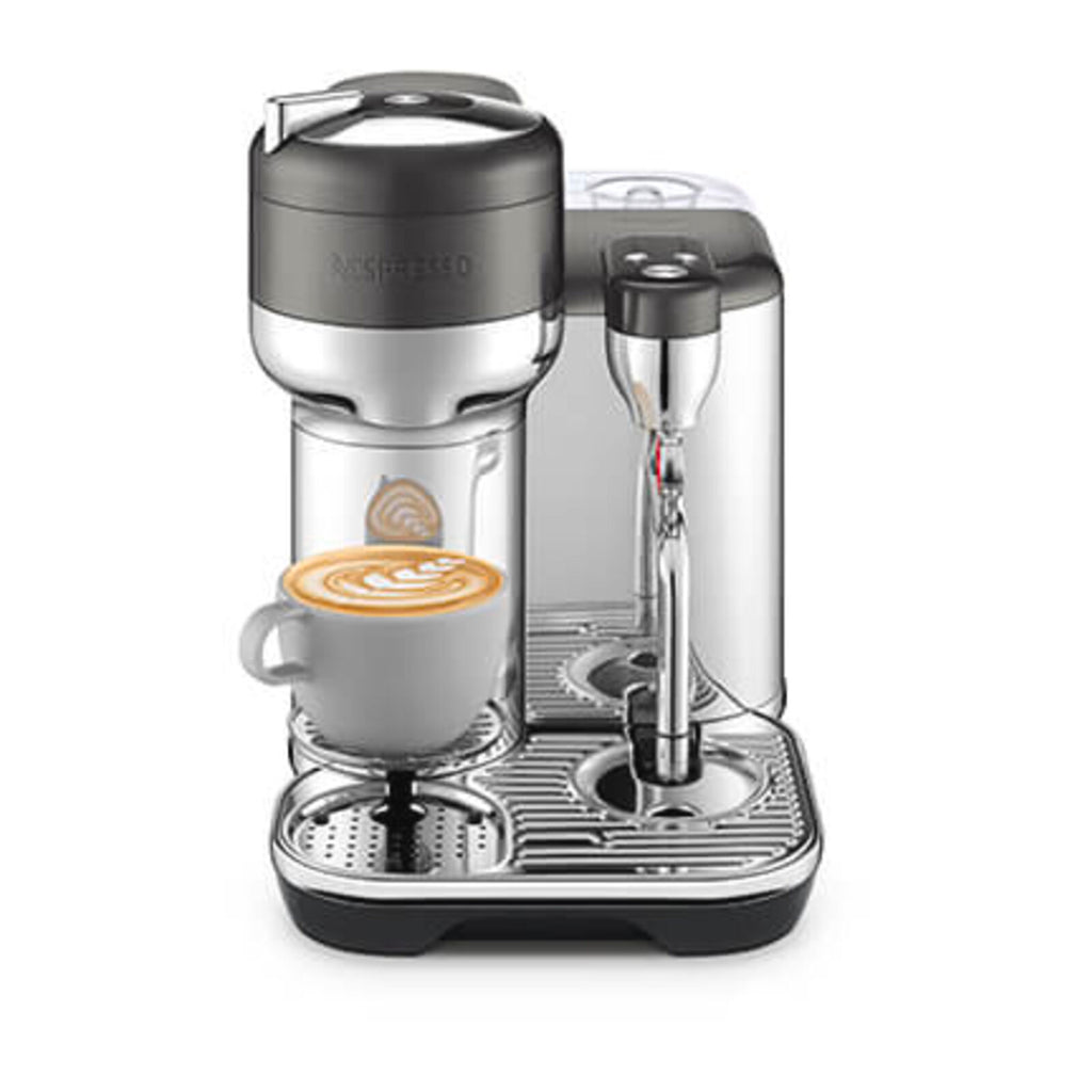 Sage SVE850BST Capsule machine Black Stainless Steel