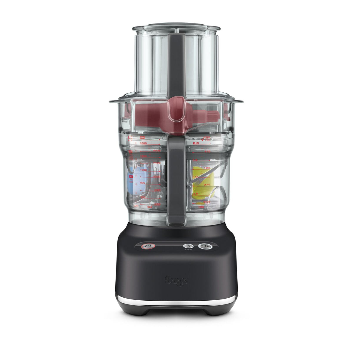 Sage SFP 638 BTR Foodprocessor Sort Trøffel
