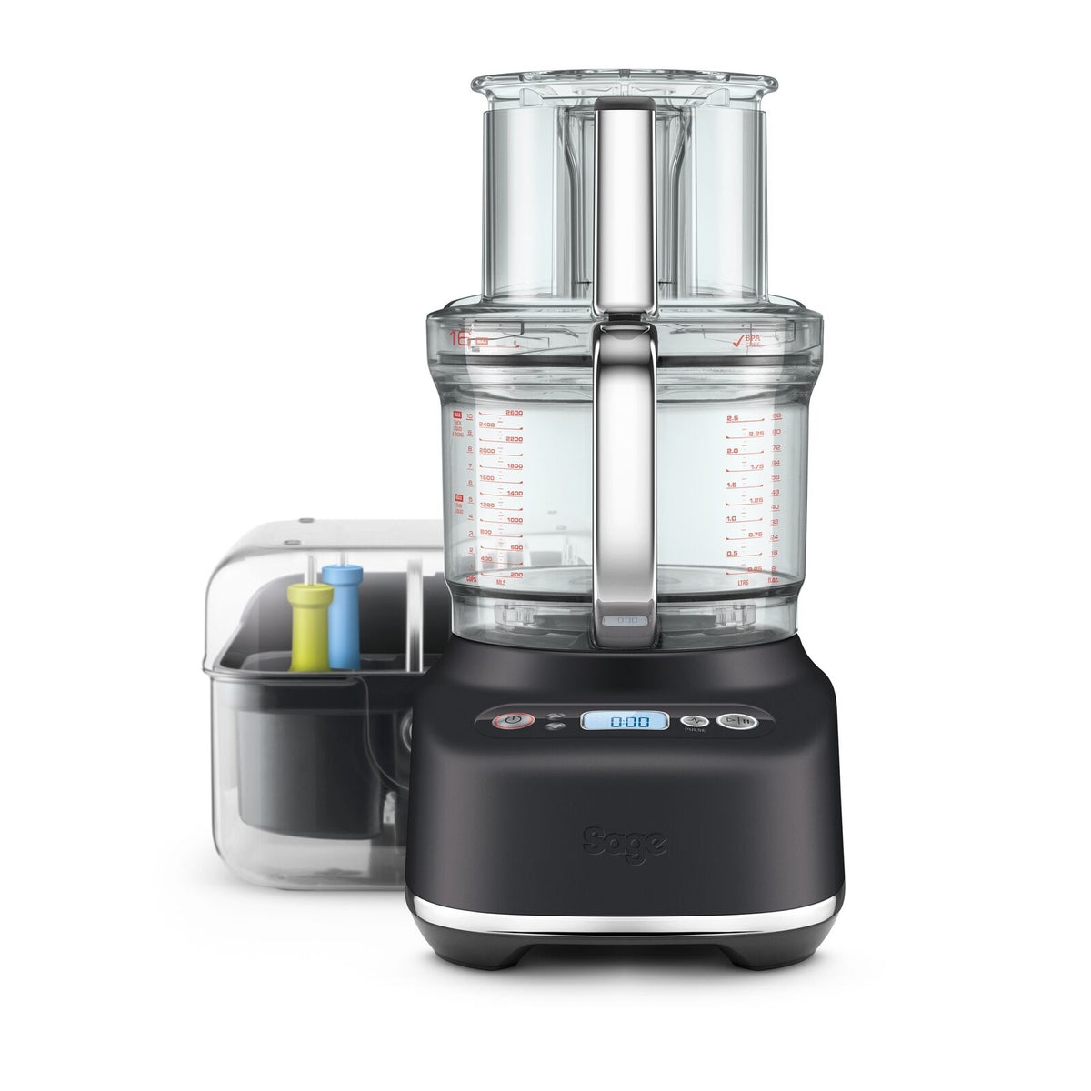 Sage SFP 638 BTR Foodprocessor Sort Trøffel