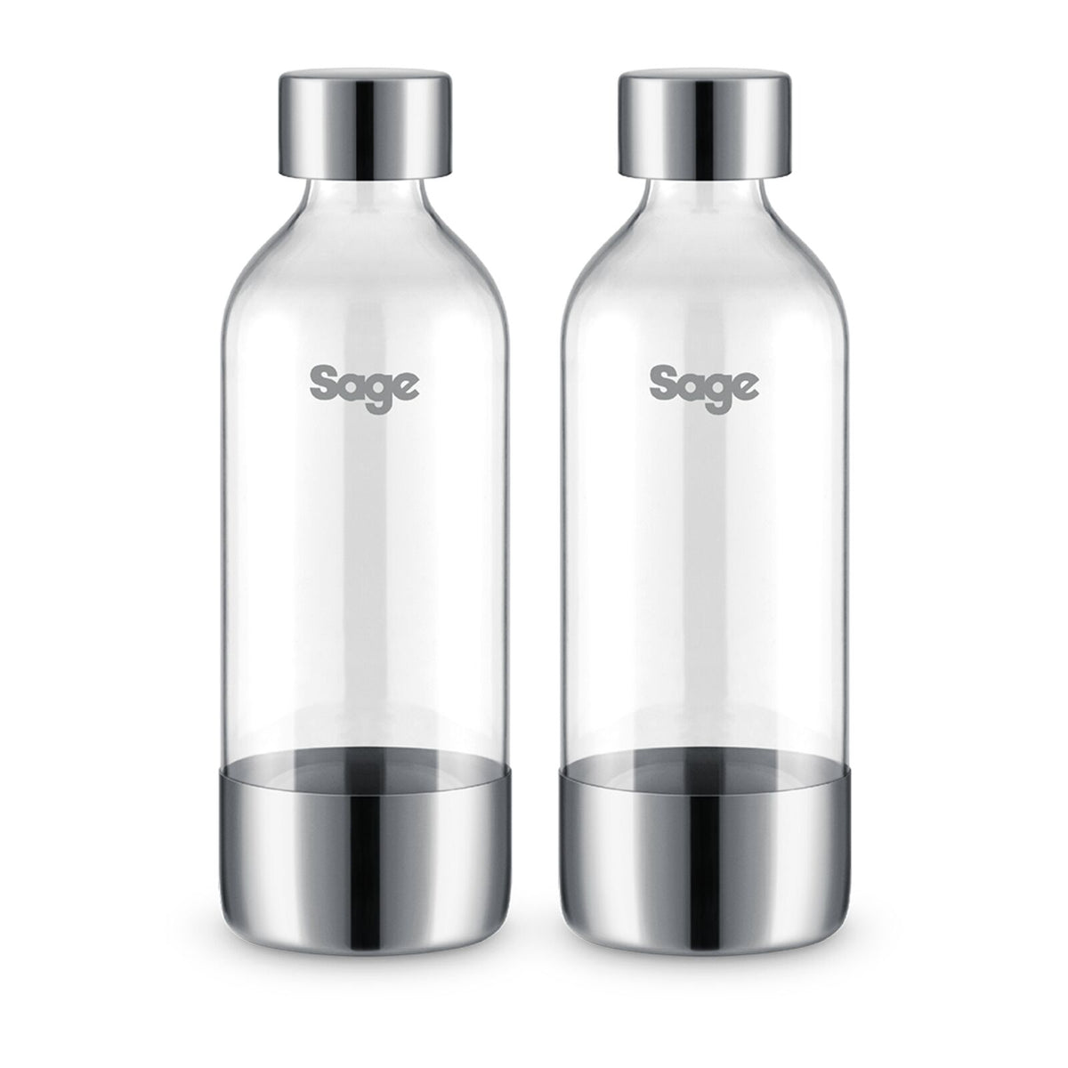 Sage SCA001 2-PACK LARGE Harjattu ruostumaton teräs