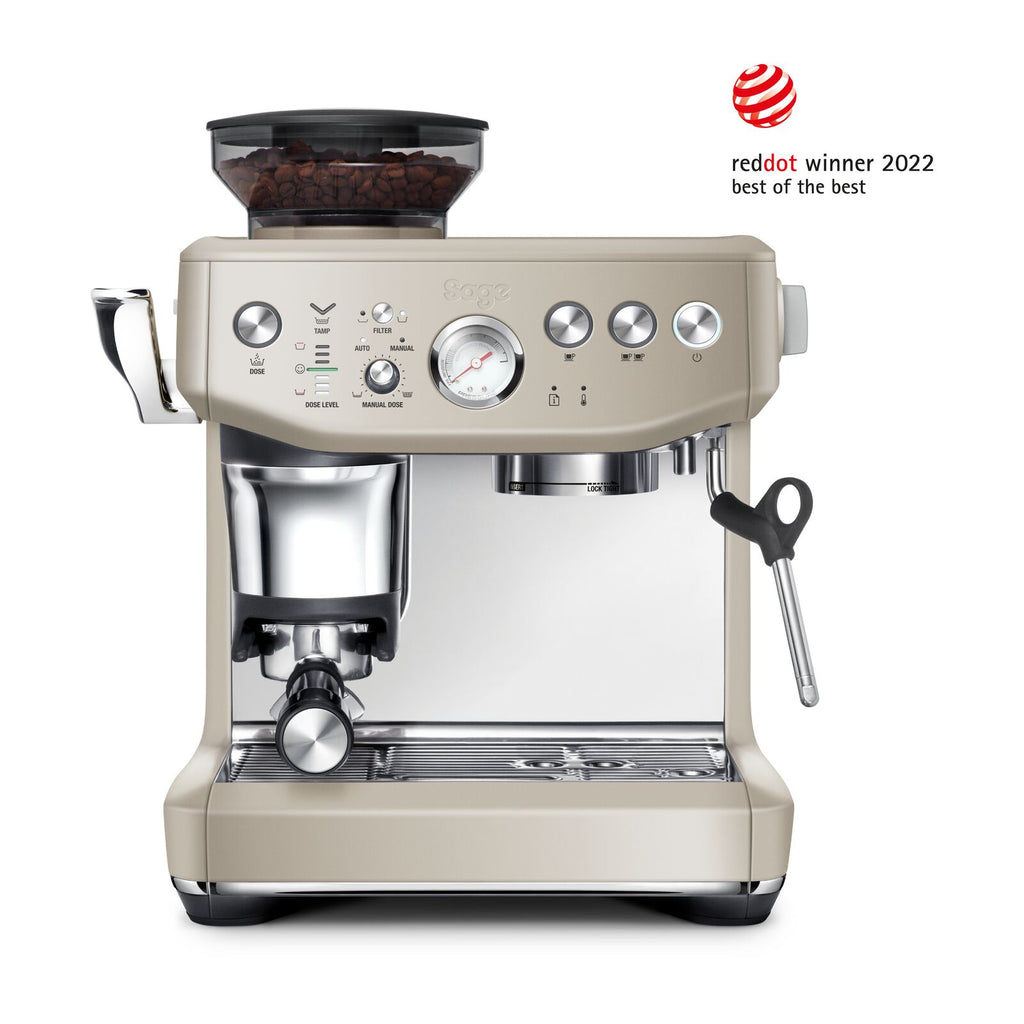 Sage SES876ALM Barista Express Impress Espresso machine Almond Nougat