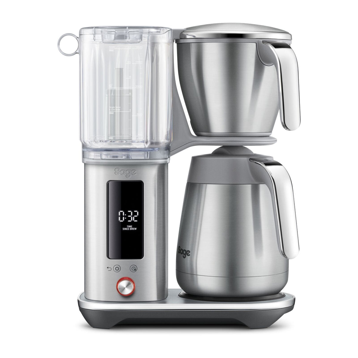 Sage SDC465BSS Luxe Brygger Termisk Kaffemaskin Børstet Rustfritt Stål