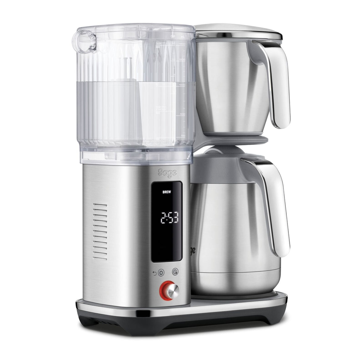 Sage SDC465BSS Luxe Brygger Termisk Kaffemaskin Børstet Rustfritt Stål
