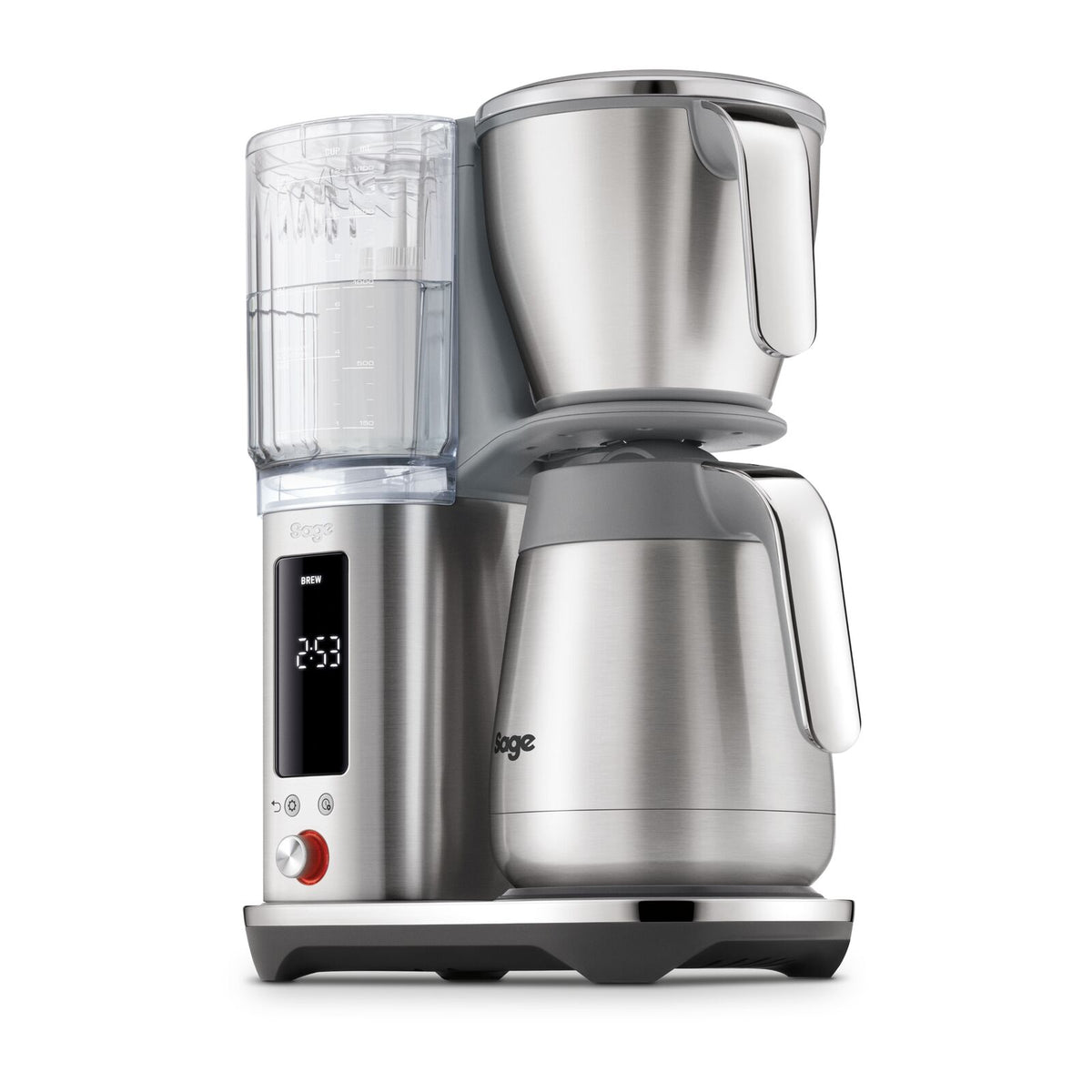 Sage SDC465BSS Luxe Brygger Termisk Kaffemaskin Børstet Rustfritt Stål