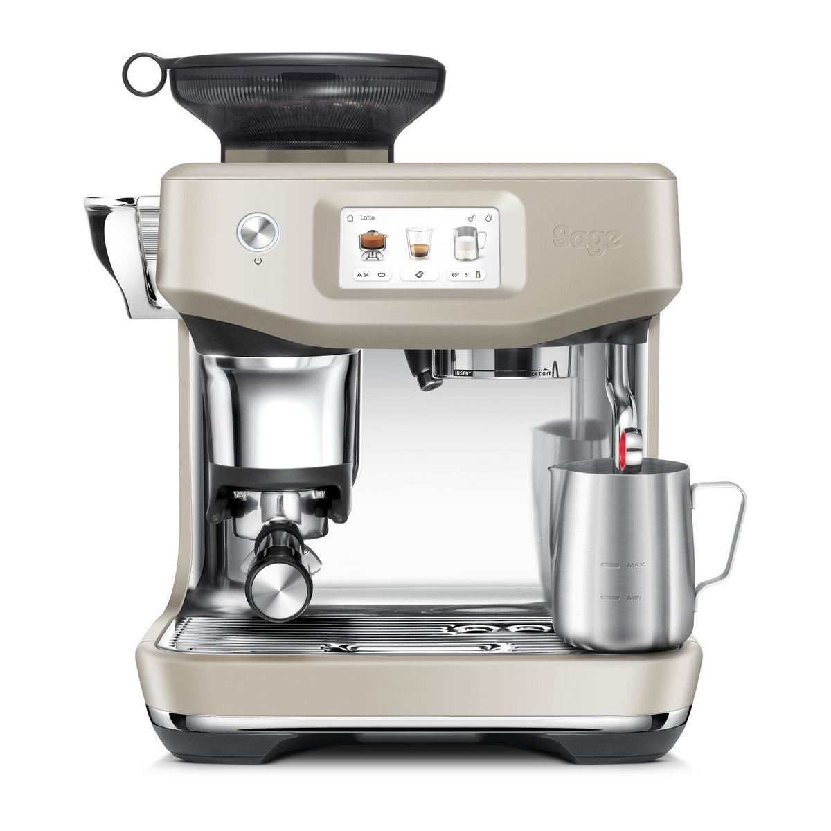 Sage Barista Touch Impress Cold espressokeitin Mantelipraline